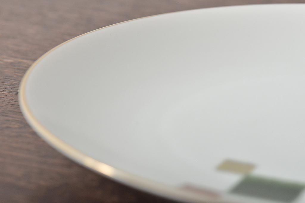 昭和レトロ　古いノリタケ　Noritake　急須・皿8枚(プレート、中皿、大皿、洋食器)(R-046481)