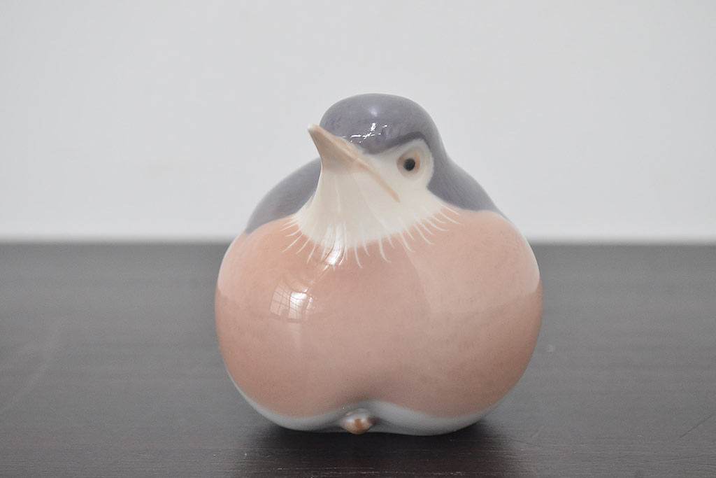 デンマーク　ロイヤルコペンハーゲン　Royal Copenhagen　小鳥　フィギュリン　置物(R-046565)