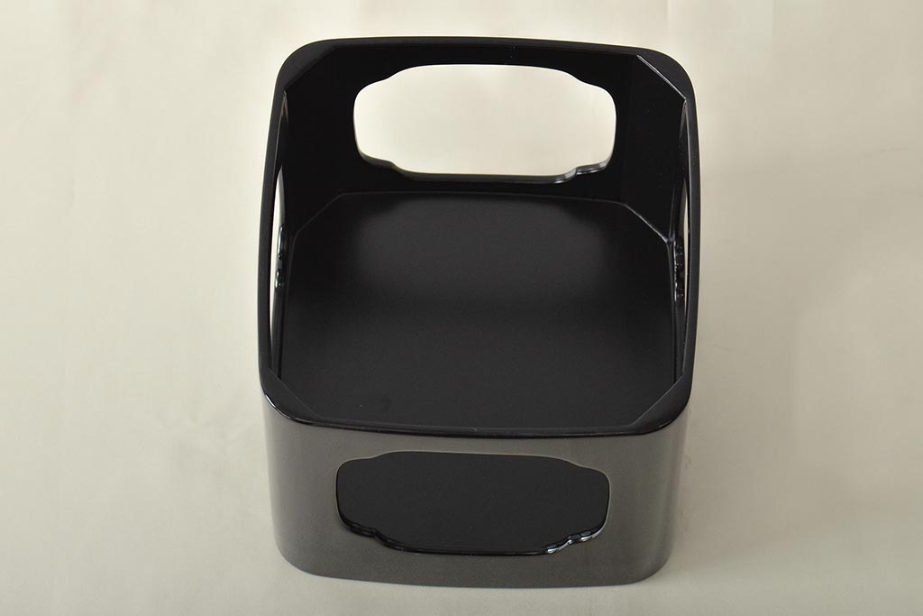 輪島塗　五島屋　木製蒔絵　屠蘇器　共箱(杯台、銚子、金彩)(R-046670)