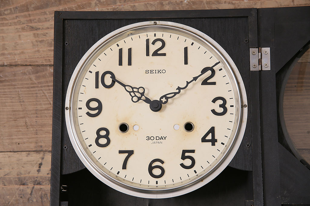 アンティーク時計 昭和中期 SEIKO(セイコー) 電池式 昭和レトロ
