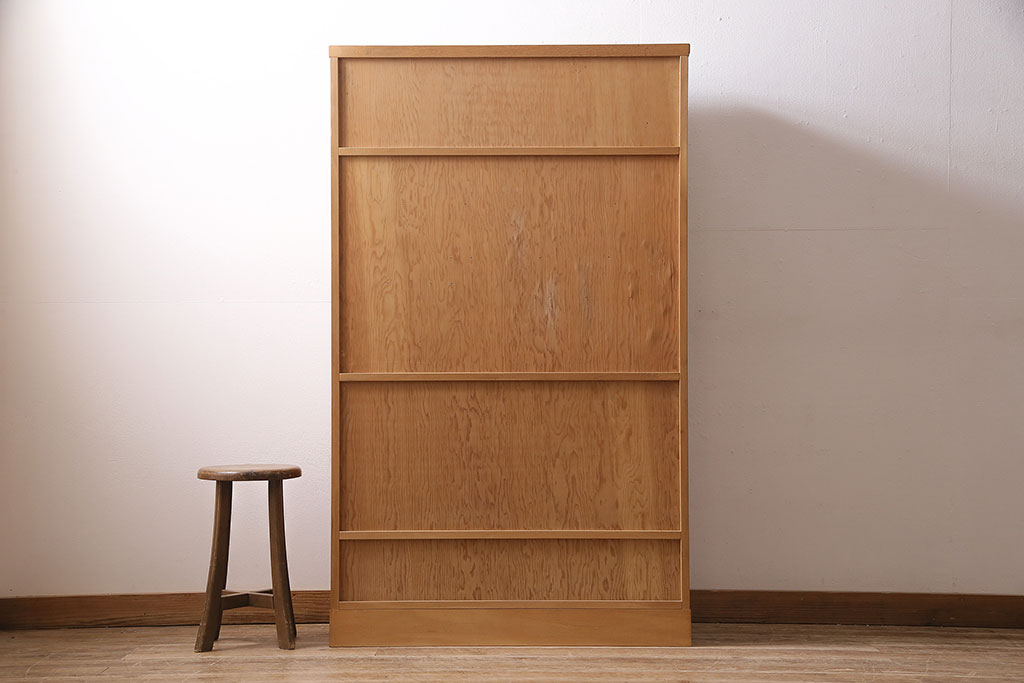 中古　和の雰囲気を高める、屋久杉を使用した贅沢なつくりの茶箪笥(定価約30万円)(茶棚、飾り棚)(R-046751)