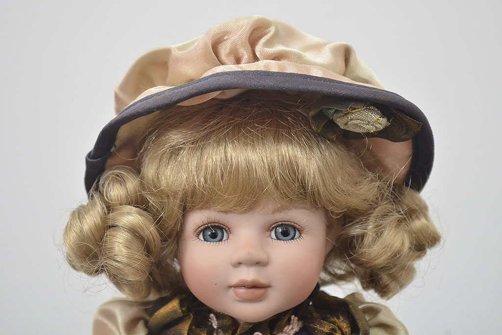 CASCO　ビスクドール　Cadeaux　Porcelain　doll　陶器人形(R-046773)