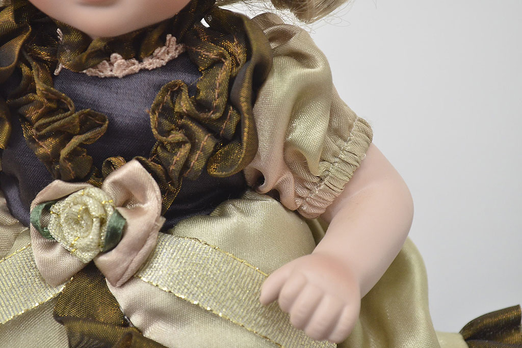 CASCO　ビスクドール　Cadeaux　Porcelain　doll　陶器人形(R-046773)