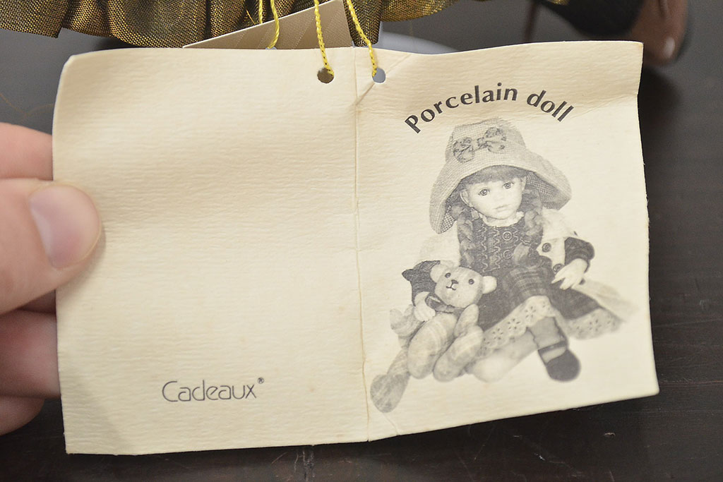 CASCO　ビスクドール　Cadeaux　Porcelain　doll　陶器人形(R-046773)