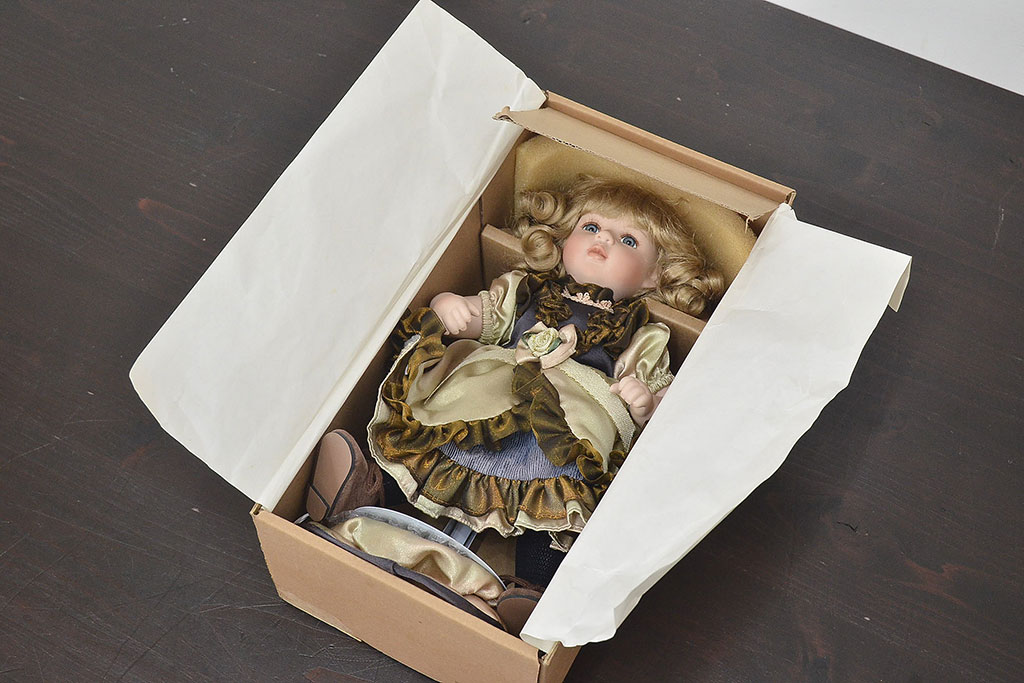 CASCO ビスクドール Cadeaux Porcelain doll 陶器人形(R-046773) | ラフジュ工房