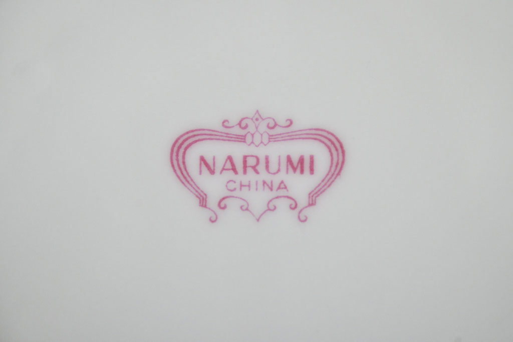 昭和レトロ　鳴海製陶　ナルミ　NARUMI　カップ&ソーサー6客(R-046796)