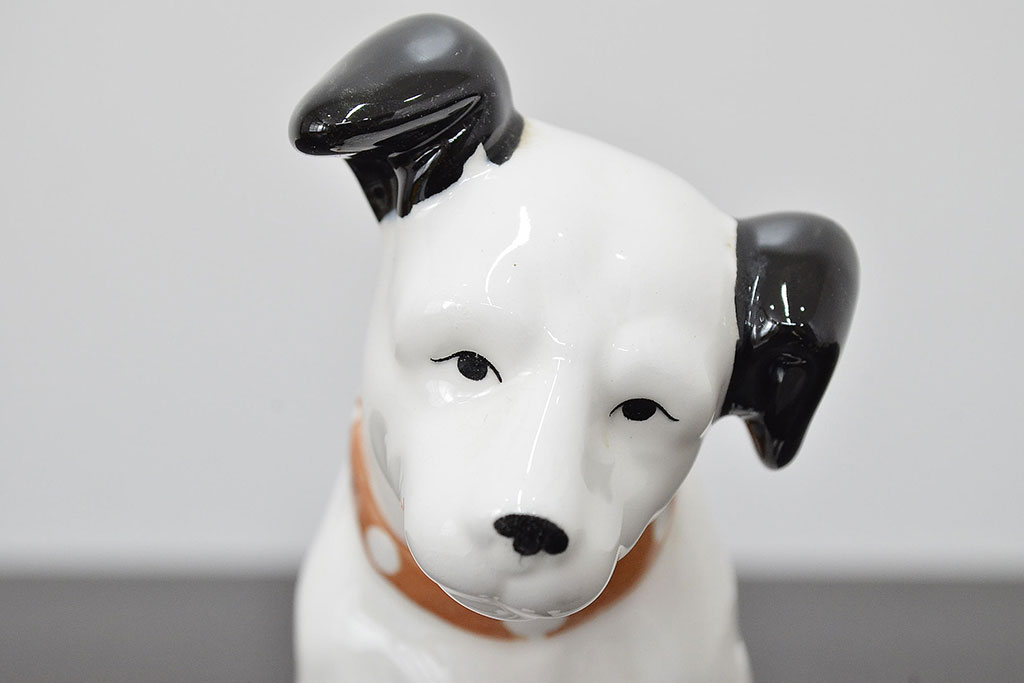 昭和レトロ　古いビクターニッパー犬2点　灰皿1点(Victor、日本音響精器株式会社)(R-046840)