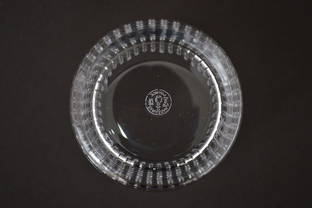 フランス　バカラ　Baccarat　ナンシー　ロックグラス　3客セット(フルレッドクリスタルガラス)(R-046844)