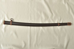 旧日本軍　九八式軍刀鞘(鉄鞘、刀装具、陸軍)(R-046868)