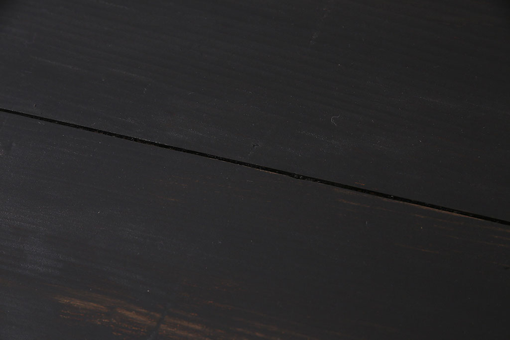 アンティーク家具　明治大正期　ストリップド(剥離)　前面ケヤキ材　ペイント　シンプルモダンな佇まいが魅力の衣装箪笥(タンス、引き出し、チェスト)(R-046961)