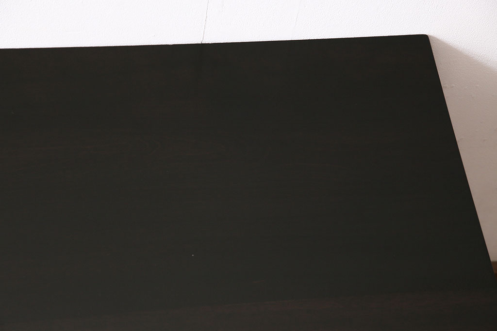 ヴィンテージ家具　松本民芸家具　別注品　落ち着いた大人の空間作りにおすすめのダイニングテーブル(2人掛け、ビンテージ)(R-046984)