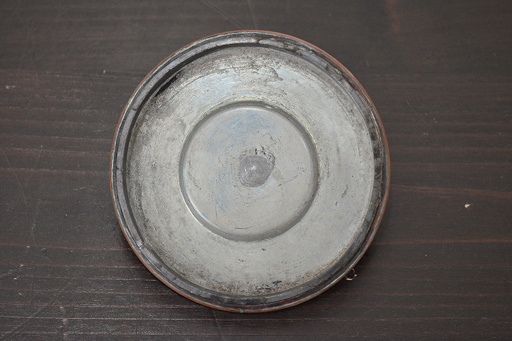 昭和初期　古い銅壷(湯沸、長火鉢、囲炉裏)(R-047075)