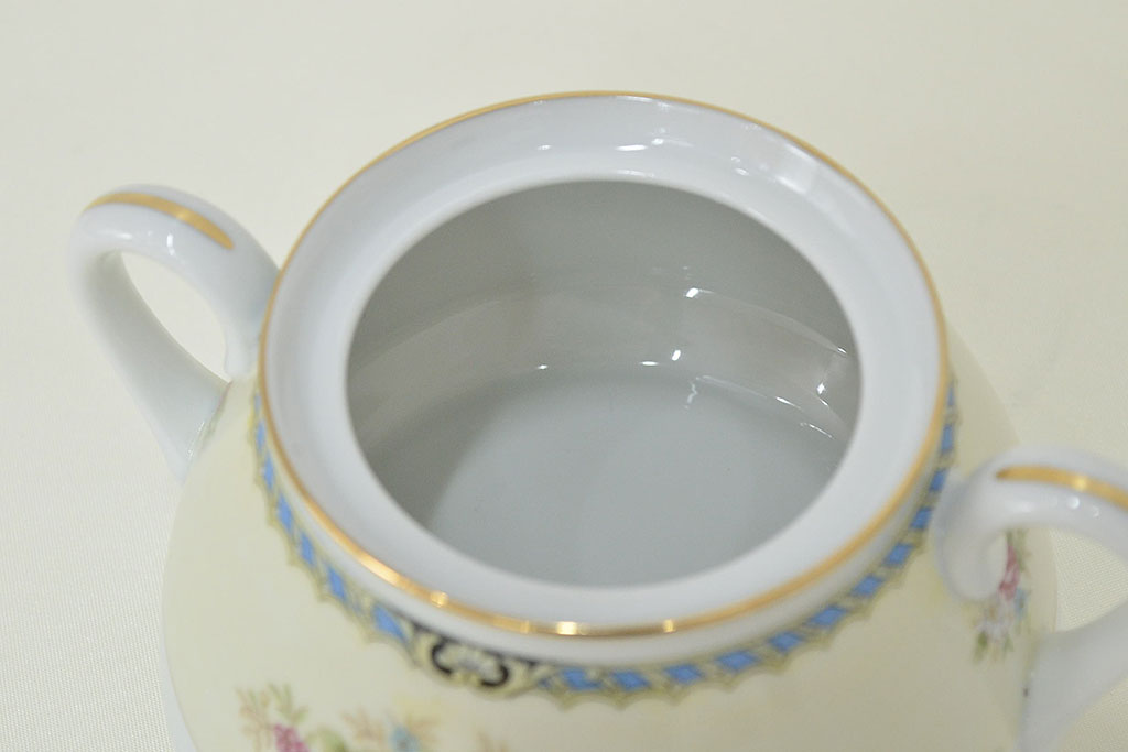 古い　ノリタケ　Noritake　ミルクポット・シュガーポット・カップなど12点(クリーマー、洋食器、日本陶器)(R-047183)