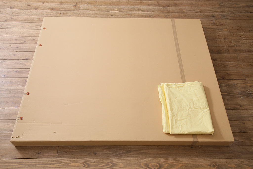 2001年　樋口善造作　岩城の町　油絵　100号程(油彩、額装)(R-047197)
