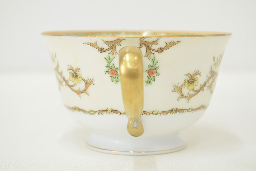 オールドノリタケ　カップ&ソーサー　ケーキ皿など3点(洋食器、Noritake)(R-047443)