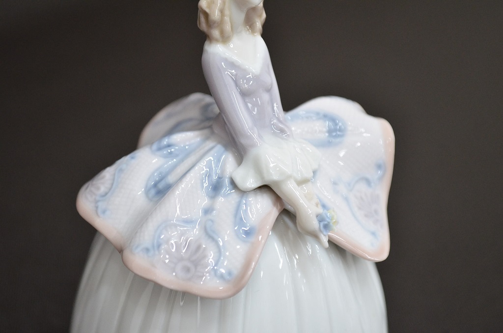 リヤドロ(LLADRO) 春の貴婦人 卓上ベル(廃盤品)(R-047508