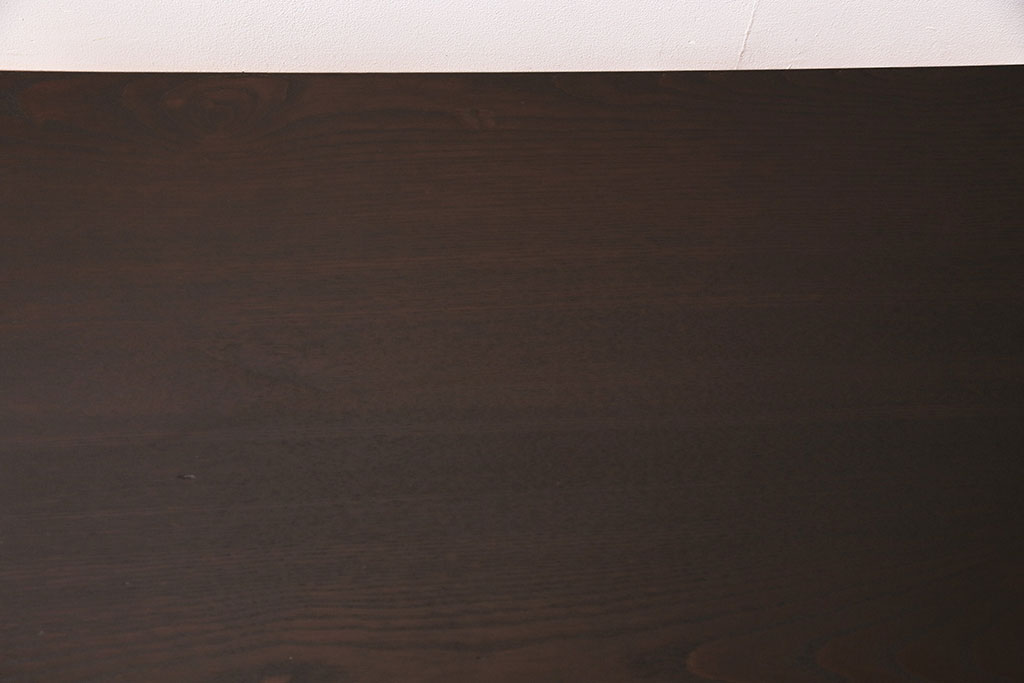 和製アンティーク　昭和初期　栗材　長い歳月を経て味わいを増した文机(座卓、ローテーブル、センターテーブル)(R-047627)