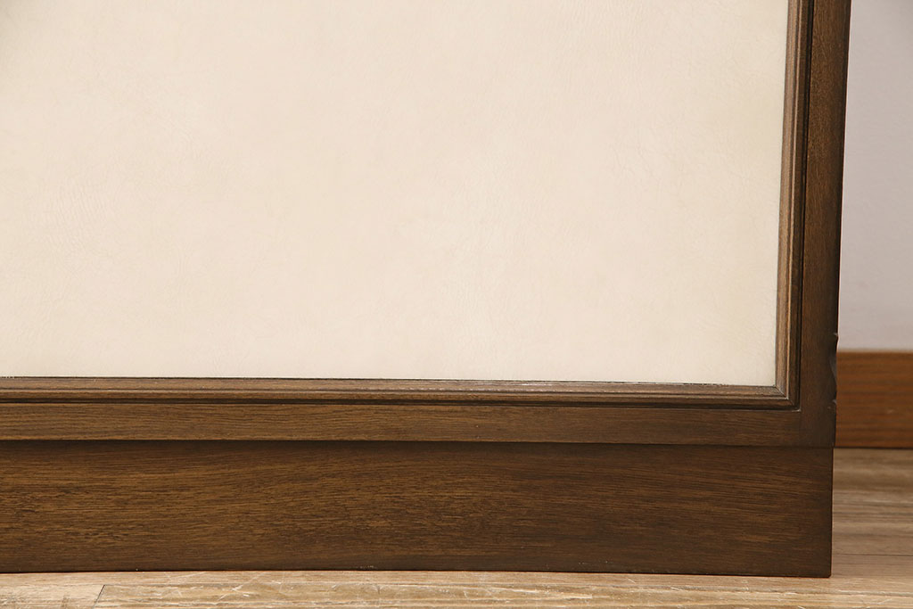 和製ビンテージ　神戸洋家具　永田良介商店　西洋アンティーク家具を思わせるキッチンカウンター(サイドボード、収納棚、戸棚)(R-047630)