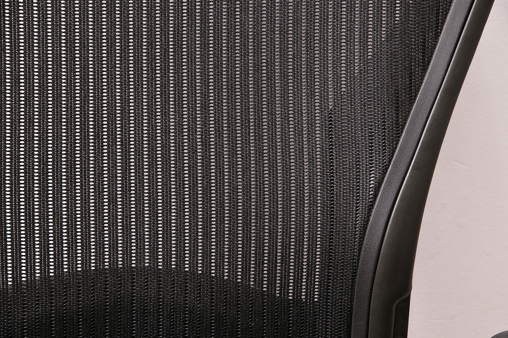 中古　Hermanmiller(ハーマンミラー社)　Bサイズ　ランバーサポート　アーロンチェア(オフィスチェア、椅子、イス)(R-047979)