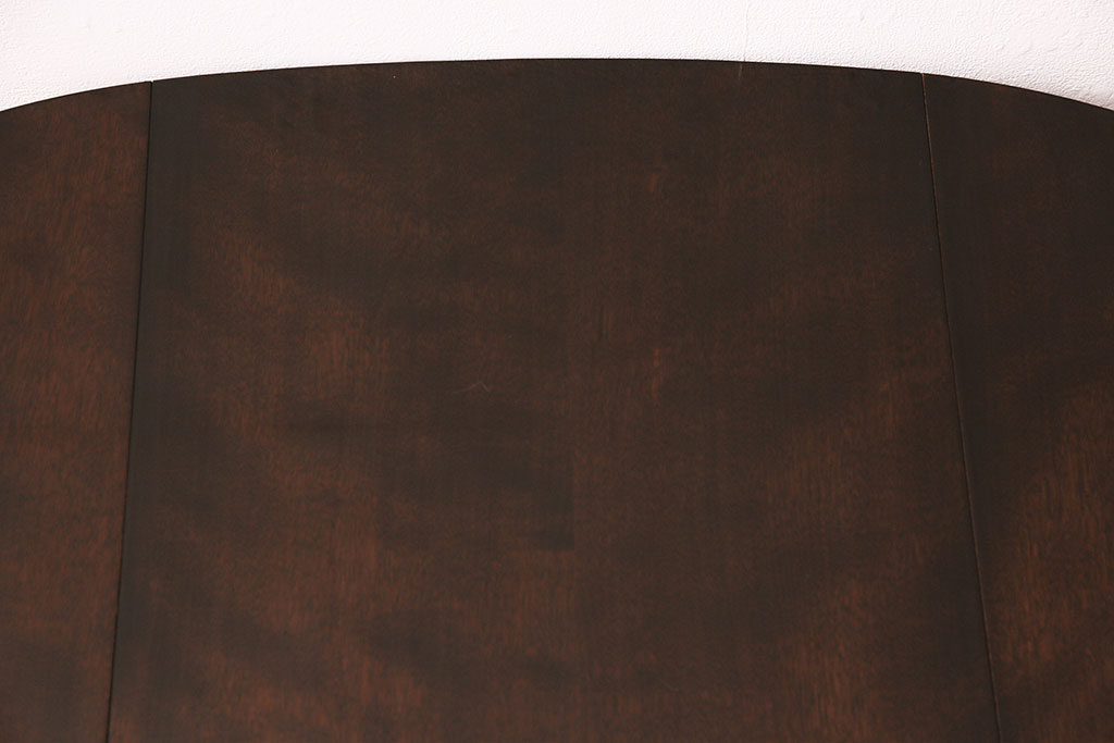 中古　松本民芸家具　#83型　クラシカルな佇まいが上品なバタフライ卓(定価約12万5千円)(バタフライテーブル、エクステンションテーブル、ドロップリーフテーブル)(R-048012)