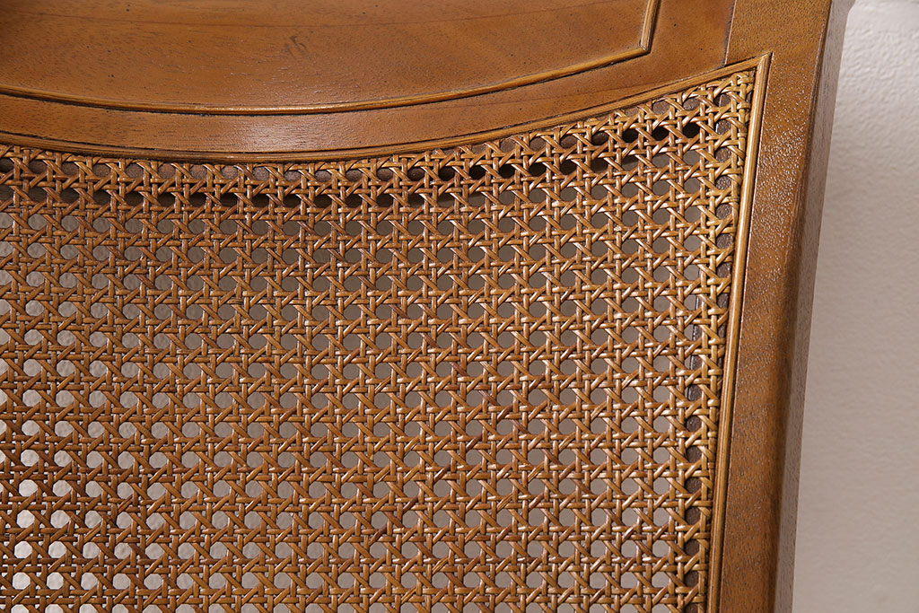 中古　DREXEL HERITAGE(ドレクセルヘリテイジ)のFRANCESCA(フランチェスカ)シリーズ　J917　優美なアームチェア(ダイニングチェア、椅子)(定価約22万円)(R-048063)