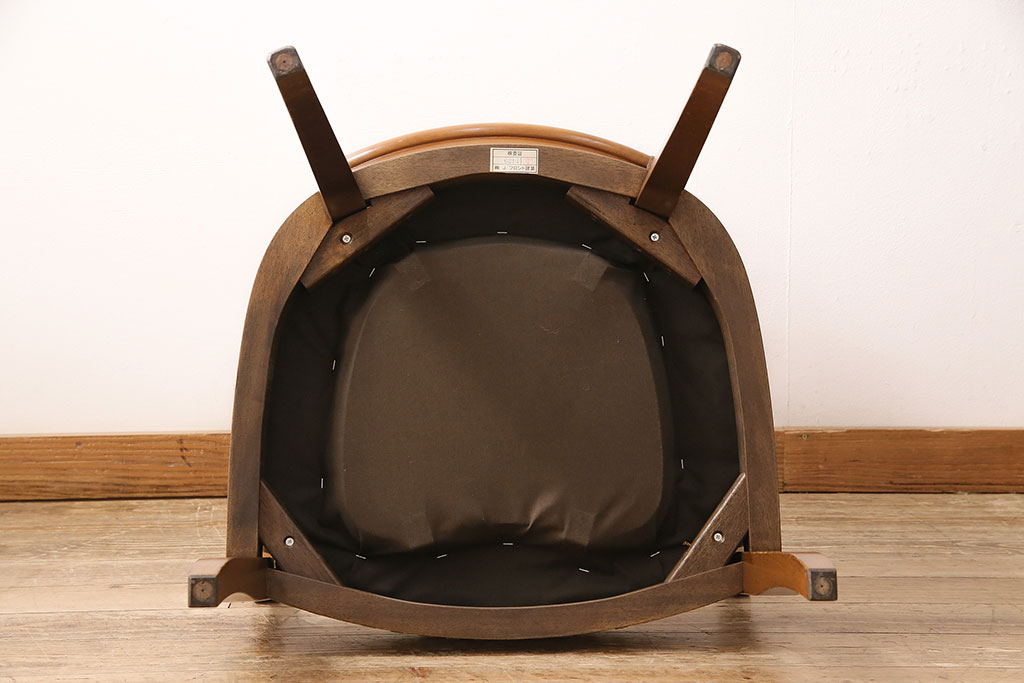 中古　DREXEL HERITAGE(ドレクセルヘリテイジ)のFRANCESCA(フランチェスカ)シリーズ　J917　優美なアームチェア(ダイニングチェア、椅子)(定価約22万円)(R-048063)