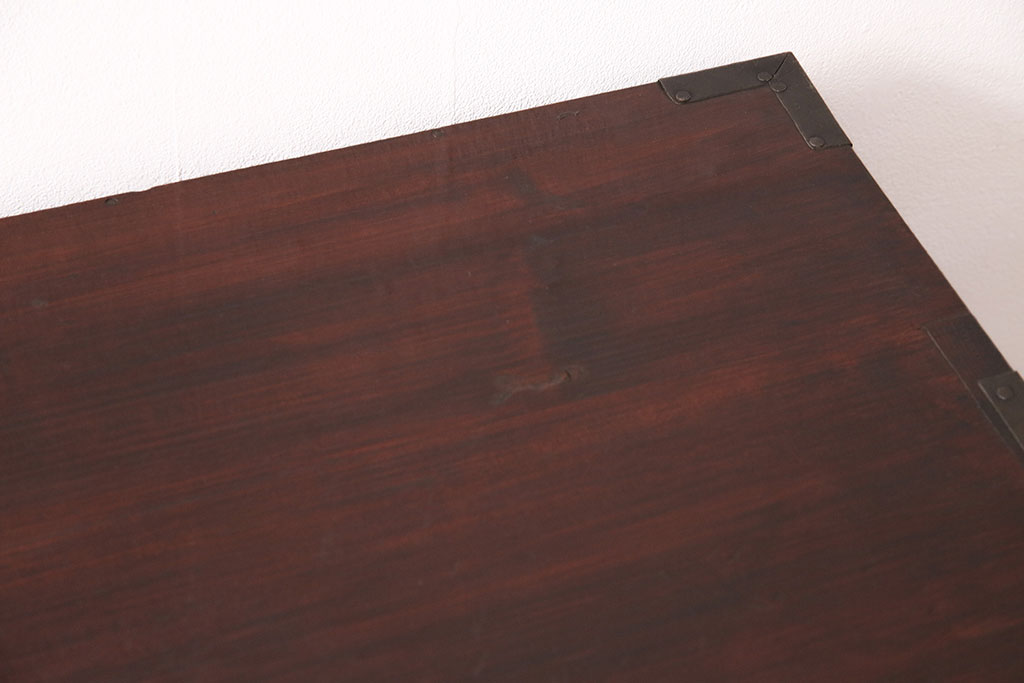 和製アンティーク　リメイク品　和の情緒溢れる米沢箪笥サイドボード(時代箪笥、衣装箪笥、引き出し)(R-048084)