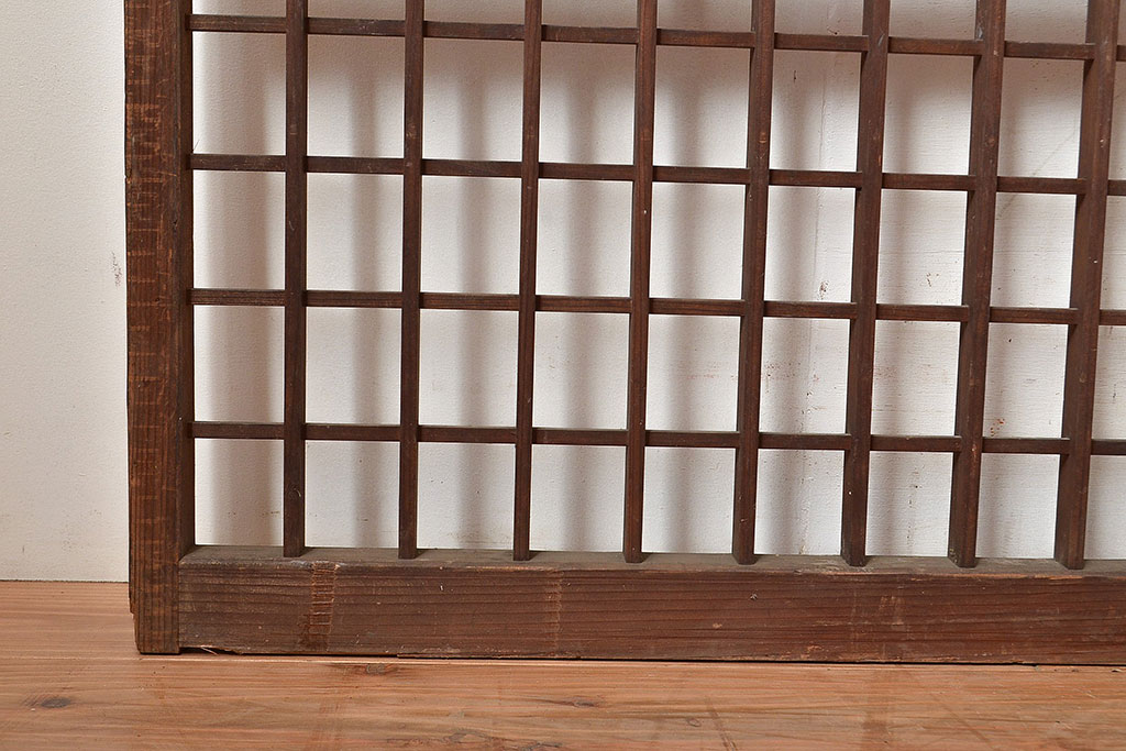 和製アンティーク　涼し気な空間作りにおすすめの御簾戸4枚セット(簾戸、簀戸、葭戸、夏障子、夏戸、葦戸)(R-048249)