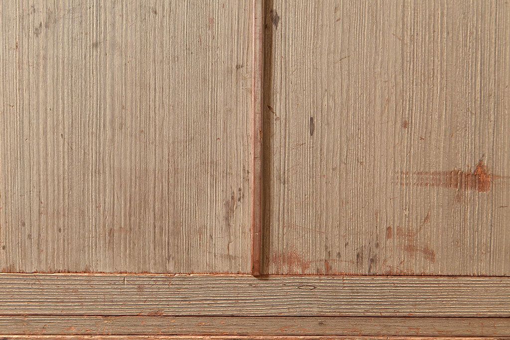 和製アンティーク　昭和期の総桐箪笥(ワードローブ、洋服タンス、衣装タンス、桐たんす)(R-048514)