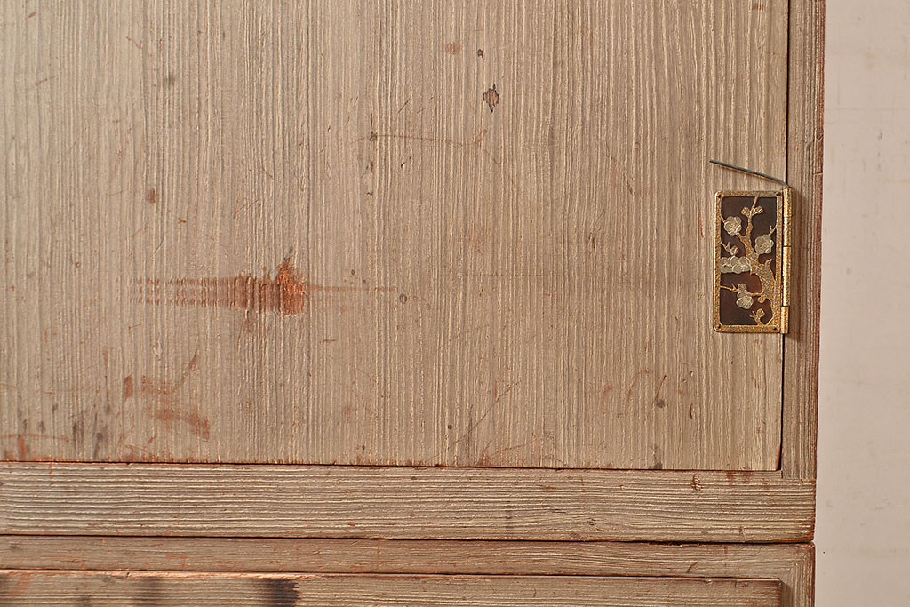 和製アンティーク　昭和期の総桐箪笥(ワードローブ、洋服タンス、衣装タンス、桐たんす)(R-048514)