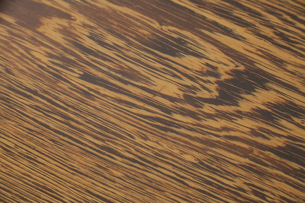 アンティーク雑貨　最高級品　特大!　鉄刀木(タガヤサン)無垢材を贅沢に使用した関西長火鉢のローテーブル(長火鉢、囲炉裏、座卓、リビングテーブル)(R-048783)