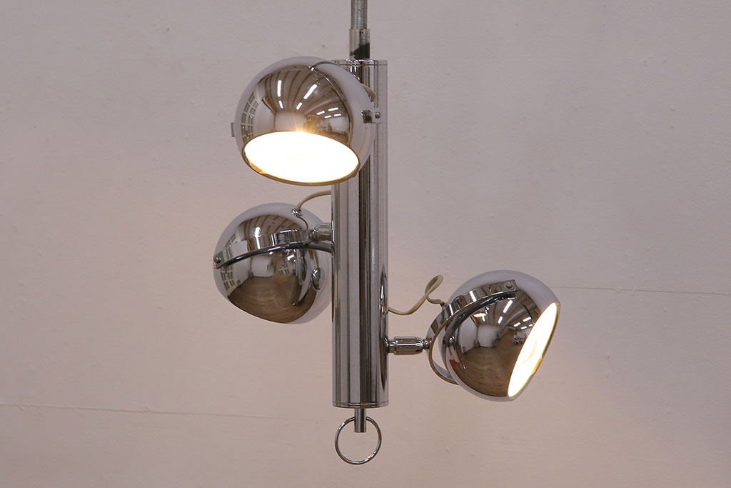 ビンテージ照明　イタリアヴィンテージ　Fratelli Giannelli　空間のメインアイテムにおすすめな天井照明(吊り下げ照明)(R-048872)