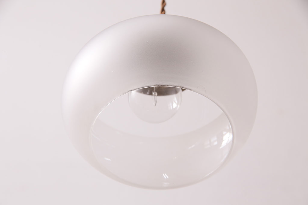アンティーク照明 ふんわりとした柔らかい光を放つシンプルな天井照明(吊り下げ照明、ペンダントライト)(R-048975) | ラフジュ工房