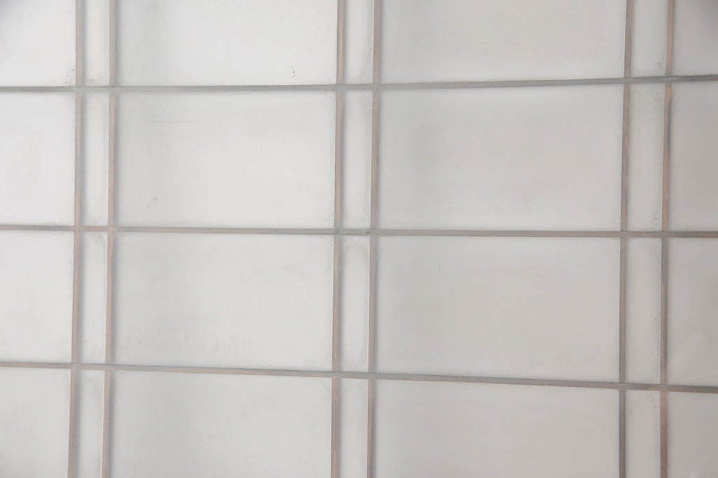 和製アンティーク　秋田県産　腰板ケヤキ材　レトロな空間づくりにおすすめなガラス戸4枚セット(引き戸、建具)(R-049226)