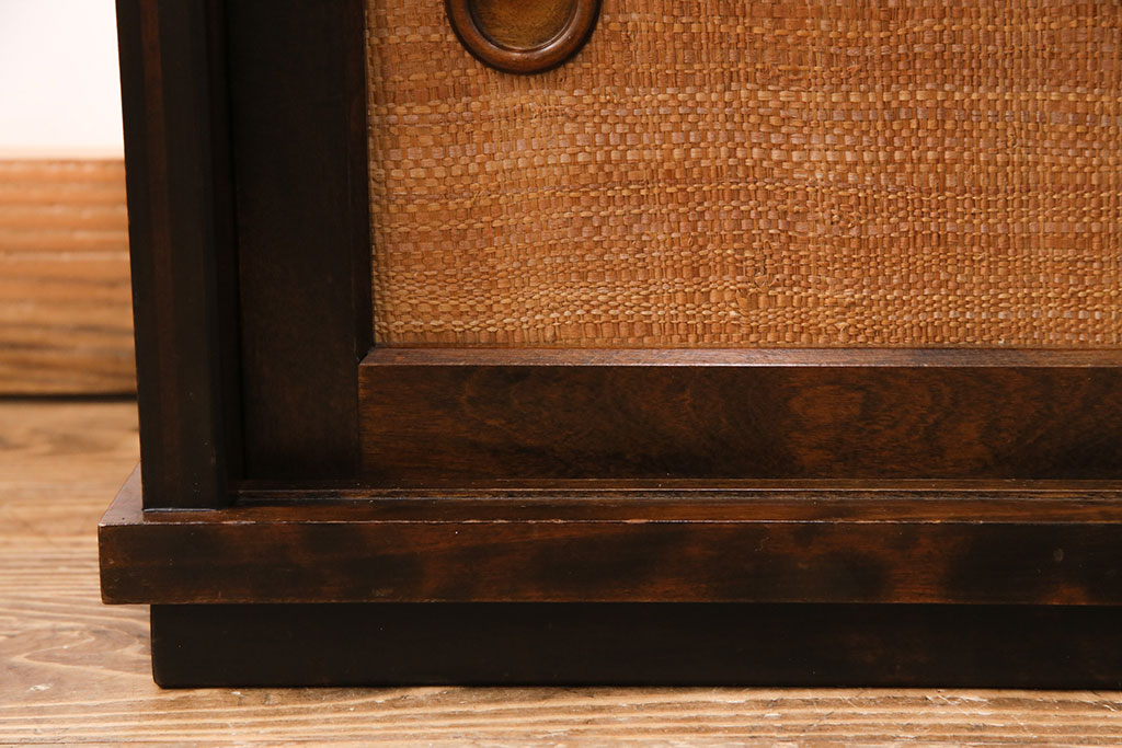 中古　北海道民芸家具　上質な和の雰囲気を演出する置き床(置床、飾り台、飾り棚)(R-049319)