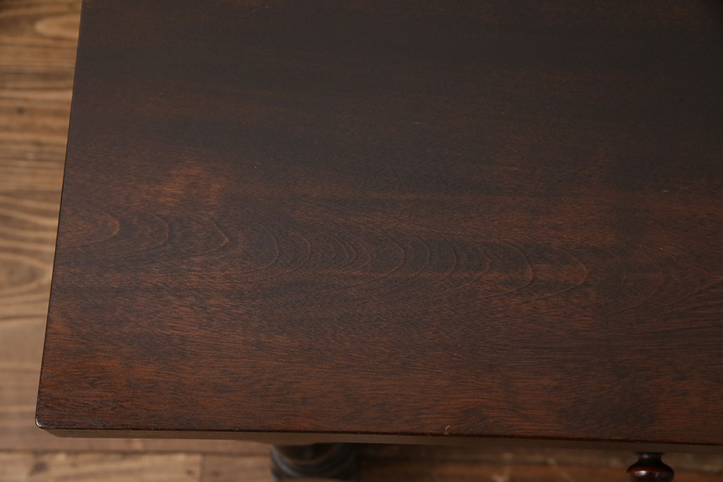 中古美品　松本民芸家具　ワンランク上の贅沢な空間にぴったりな風格漂うナイト卓子(サイドテーブル)(R-049448)