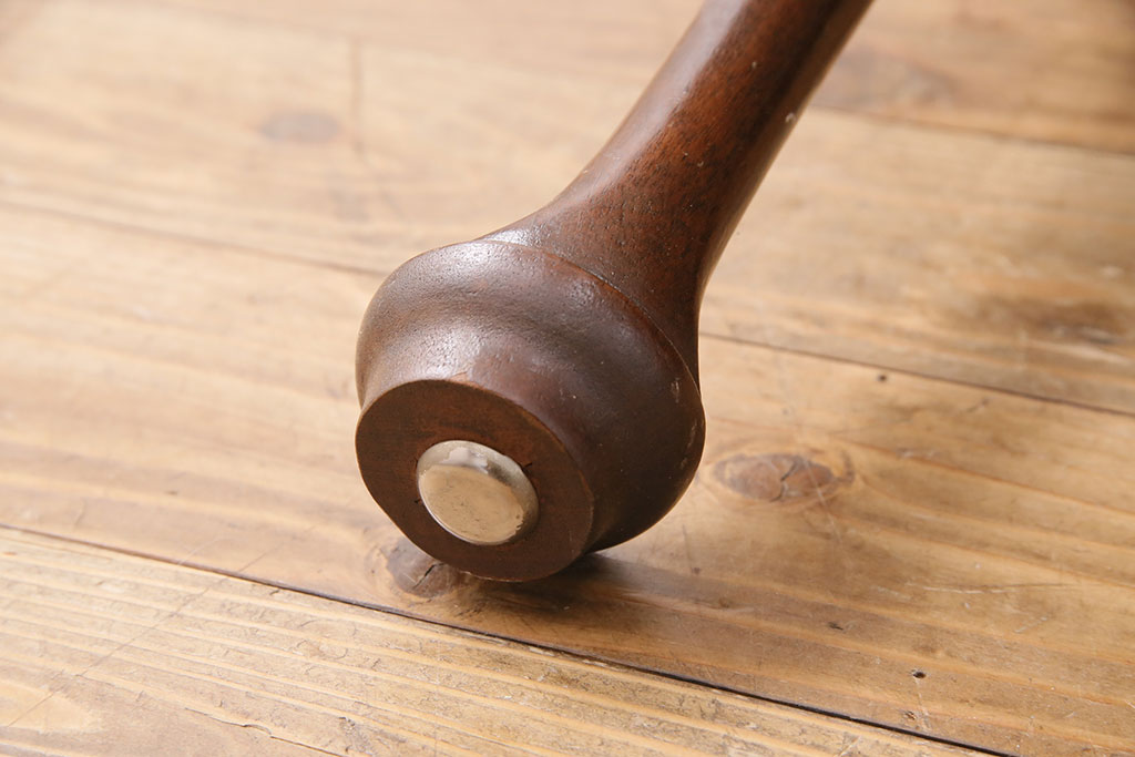 中古　美品　アメリカ輸入家具　Stickley(スティックレー、スティックレイ)　マホガニー材製の高級感あふれるエクステンションテーブル(ダイニングテーブル)(R-049666)