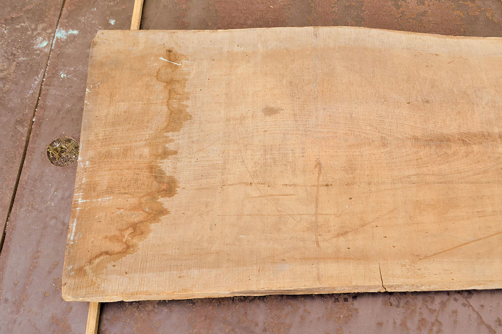 アンティーク雑貨 木の風合いを活かしたDIYにおすすめ!ケヤキ材の一枚板(古材、材料)(R-050282) | ラフジュ工房