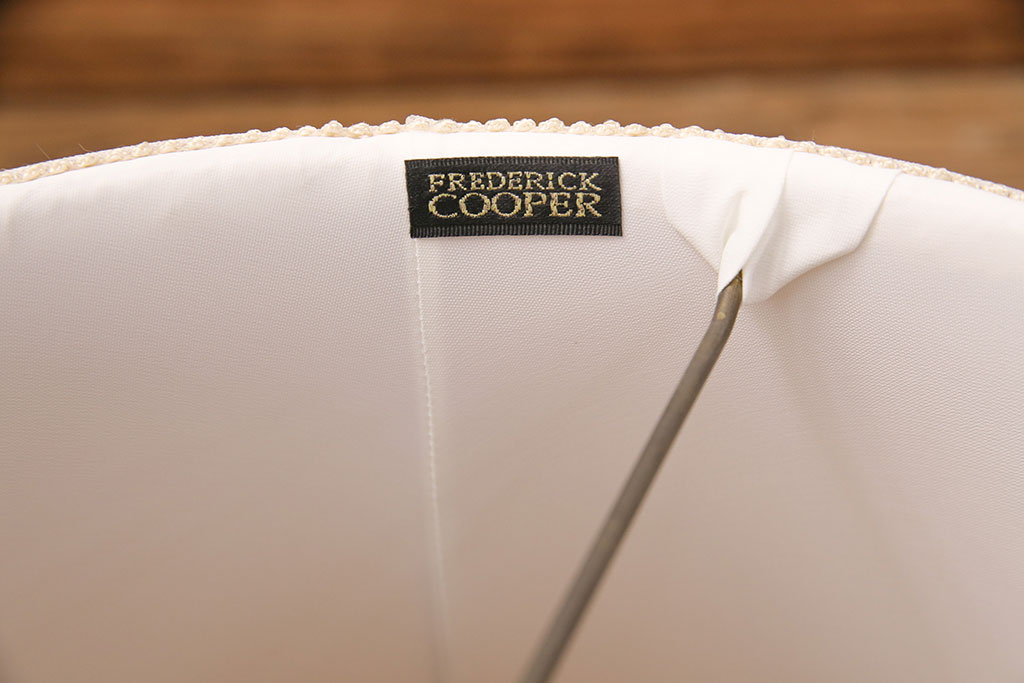 中古　美品　高級輸入品　FREDERICK COOPER(フレデリック・クーパー社)　エレガントな佇まいが魅力的なフロアスタンド(スタンド照明、スタンドライト)(R-050478)