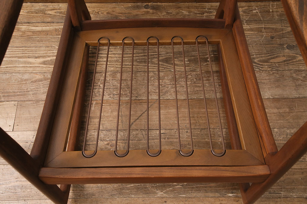 ヴィンテージ家具　北欧　デンマーク　FRANCE&SON(フランス&サン)　ole wanscher(オーレ・ヴァンシャー)　希少なロッキングチェア(アームチェア、アームソファ、ビンテージ)(R-050669)