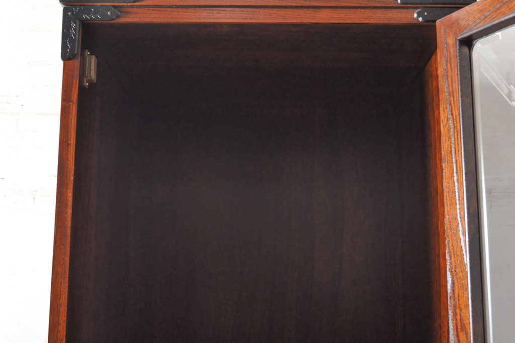 中古　美品　岩谷堂箪笥　菊幸　お部屋に取り入れやすいスリムな縦型箪笥(収納棚、キャビネット、引き出し)(R-050787)