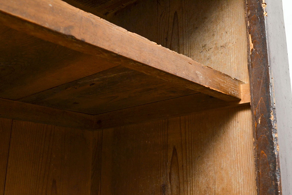 和製アンティーク　風情ある和の空間づくりにおすすめの四尺水屋箪笥サイドボード(食器棚、収納棚、キャビネット)(R-050816)