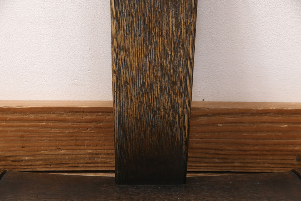 中古　飛騨産業　キツツキ　ナラ材　JAPAN PROVINCIAL(ジャパンプロヴィンシャル・プロビンシャル)シリーズ　温もり溢れる木の風合いが味わい深い座椅子(プロビンシャル、座イス)(R-050844)
