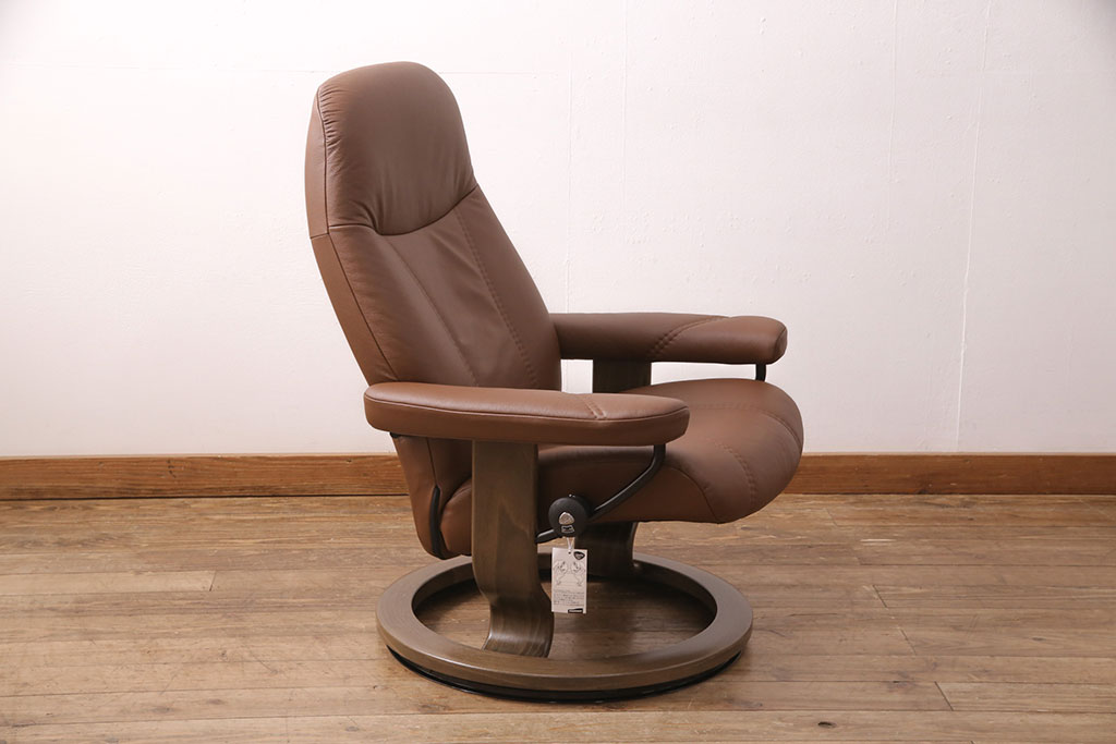 中古 展示美品 2019年製 本革 EKORNES(エコーネス) コンサルシリーズ S