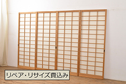 アンティーク雑貨　中古　大きなロートアイアンガーデンフェンス(42)(洋風フェンス、ヨーロッパ風フェンス、門扉、鉄柵)