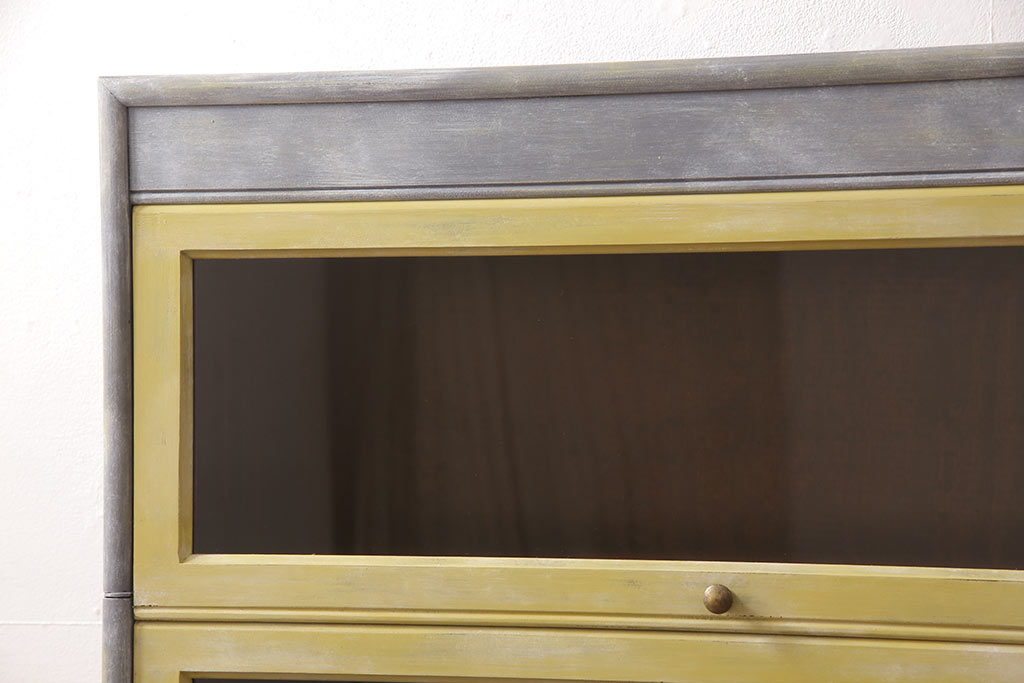 イギリスアンティーク　マホガニー材　スタッキングブックケース(キャビネット、収納棚、本箱、飾り棚、陳列棚)(R-051807)