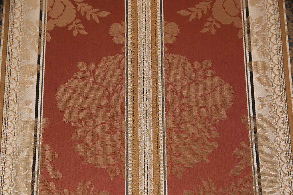中古　美品　DREXEL HERITAGE(ドレクセルヘリテイジ)　 Upholstery(アップホルスタリー)　エレガントな佇まいのラウンジチェア(一人掛けソファ、1P、アームソファ)(定価約59万円)(R-052095)