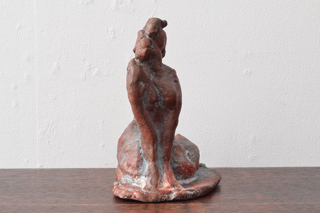 木内克作 ブロンズ 裸婦像 高さ19cm(共箱付)(R-052224