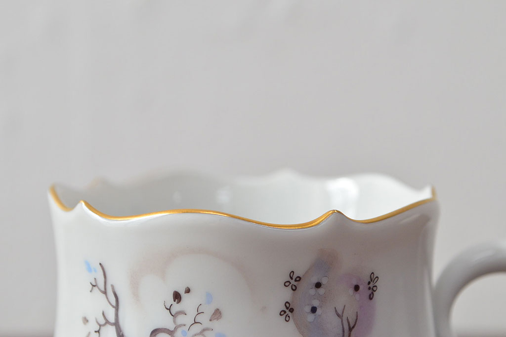 Meissen　マイセン　アーモンドツリー　カップ&ソーサー(アーモンドの木)(定価194,000円)(R-052281)