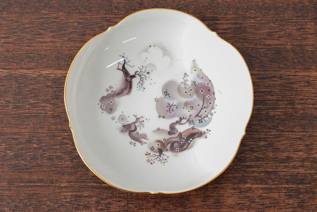 Meissen　マイセン　アーモンドツリー　カップ&ソーサー(アーモンドの木)(定価194,000円)(R-052281)